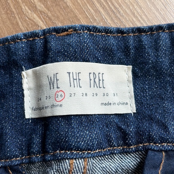 NWOT We The Free High Rise Wide Leg Jeans - Picture 4 of 11